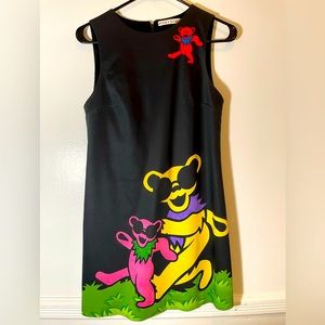 Alice and Olivia Grateful Dead Bear Dress